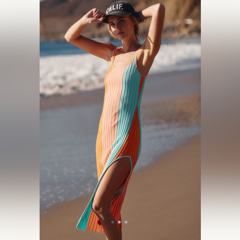PQ piper slit dress